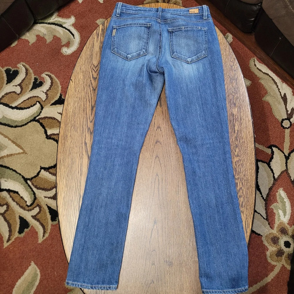 Paige Monica Hoxton Skinny Medium-Dark Wash Jeans Size Women's 27 - Picture 5 of 13